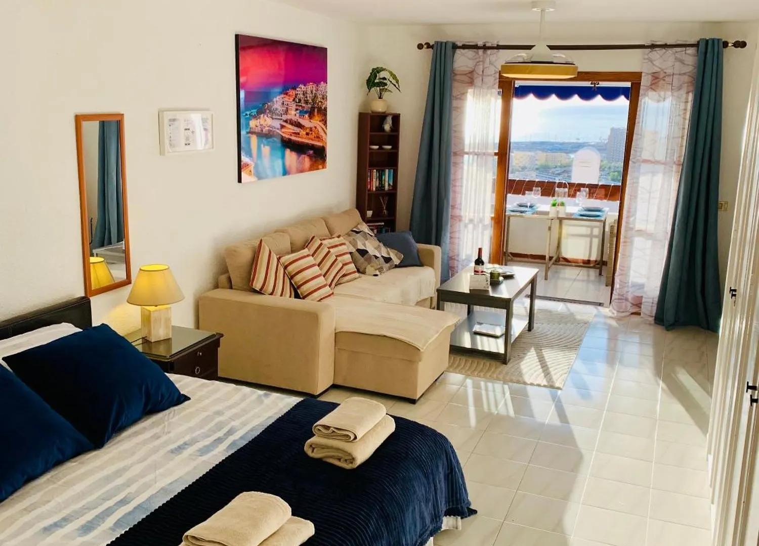 Apartment Sunset View Studio At Port Royale With Heated Pool And Free Wi-Fi Arona